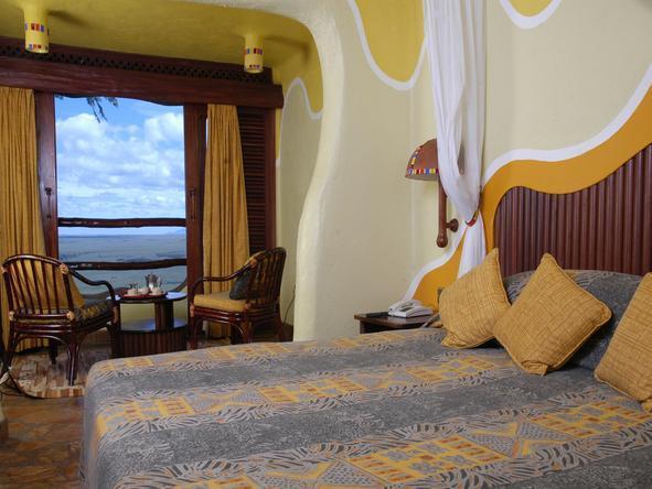 Mara Serena Safari Lodge - Bedroom1